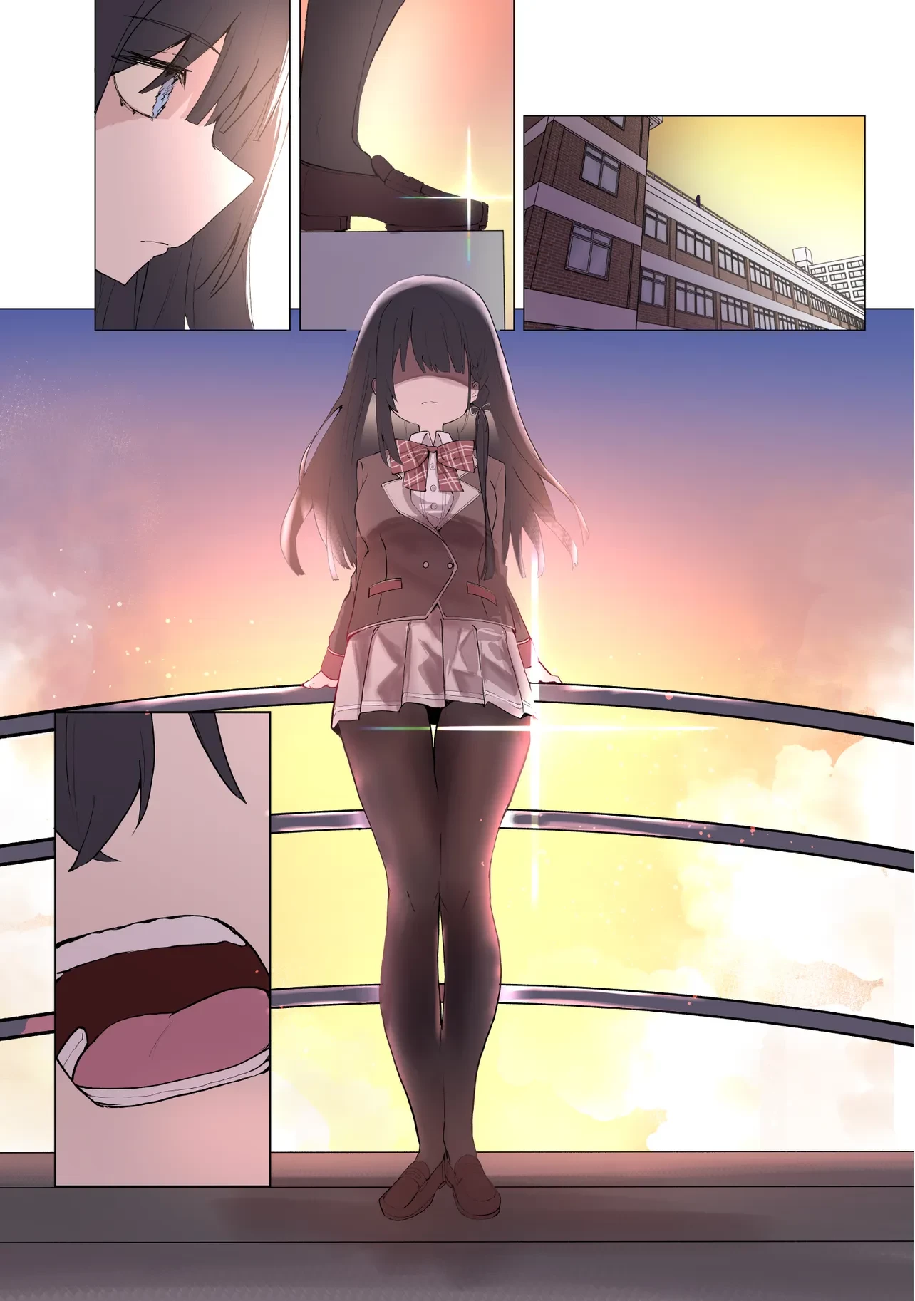 飛び降りる直前の同級生に「×××しよう!」と提案してみた。 第1話 - 1